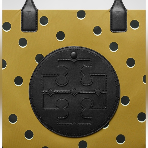 Tory Burch Ella Printed Logo Tote Bag - Picture 3 of 11
